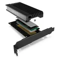 Produktbild: ICY BOX IB-PCI214M2-HSL Netzwerk-Adapter, PCIe Erweiterungskarte mit M.2 M-Key Sockel, für eine M.2 NVMe SSD