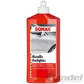 Produktbild: 1x 500ml SONAX METALLIC HOCHGLANZ AUTOPOLITUR GLANZPOLITUR CARNAUBAWACHS POLITUR