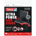 Produktbild: tesa Klebeband tesa Ultra Power Lock Klettstreifen 2 cm x 25 mm 2 schwarz
