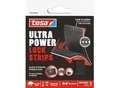 Produktbild: tesa® Ultra Power Lock Stripes schwarz, 4 Streifen à 5 cm, wetterfest, Haltekraft bis 4 kg