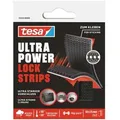 Produktbild: tesa Klettband »Ultra Power Lock Strips« 50 mm x 25 mm schwarz, 5 cm