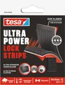 Produktbild: Tesa Ultra Power Lock Strips - selbstklebende Klettband-Streifen mit extrem