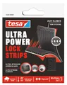 Produktbild: tesa Klettstreifen Ultra Power Lock Strips 25 mm x 50 mm 2 x 2 Strips
