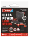 Produktbild: tesa Klettstreifen Ultra Power Lock Strips 25 mm x 50 mm 2 x 2 Strips