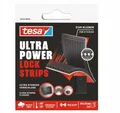 Produktbild: TESA Klettstreifen selbstklebend stark schwarz 5cm x 25mm 2 Stk Technik