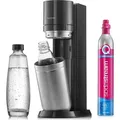 Produktbild: SodaStream Wassersprudler DUO Standard inkl. 2 Flaschen und  Quick Connect Zylinder, titan - Schwarz