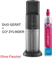 Produktbild: SodaStream Duo Sprudelmaschine 1x CO2 Zylinder  Wassersprudler OHNE FLASCHE