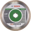Produktbild: Bosch Professional Zubehör Diamanttrennscheibe Standard for Ceramic, 180 x 22,23 x 1,6 x 7 mm, 1er-Pack (2608602204)