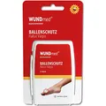 Produktbild: WUNDmed Blasenpflaster Ballenschutz Hallux Valgus 02-137 transparent 4,3 x 4,3 cm, 3 St.