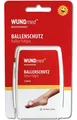 Produktbild: WUNDmed® Blasenpflaster Ballenschutz Hallux Valgus transparent 3 St. 02-137