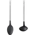 Produktbild: RÖSLE Gourmet-Set Soße BASIC LINE 2-tlg. - Silber/Schwarz