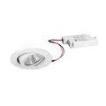Produktbild: LED Einbaustrahler-Set LAKIL-R, IP20, rund, 230V (mit BG), 6W 1800-3000K 460lm 3