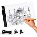 Produktbild: Led Licht Pad A4, Leuchttisch A4 Tragbare LED, Leuchttisch LED Zeichenbrett, ...