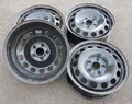Produktbild: 4 x Stahlfelgen für VW, Seat, Skoda, Audi 6Jx16H2 5x112 ET50 8P0601027  #21466