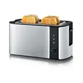 Produktbild: SEVERIN Toaster Schwarz, Edelstahl Edelstahl 1400 W AT 2590