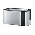 Produktbild: Severin 2-slot toaster 1400w edelstahl / schwarz