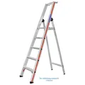 Produktbild: Doppelleiter Hymer Stufenstehleiter mit Plattform 4 Stufen Extrem robust für Industrie und Handwerk 802604