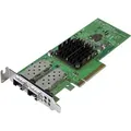 Produktbild: DELL Scheda di rete Broadcom 57414 Dual-Port 10/25 Gbps Ethernet/Fiber interno - Schwarz/Grün/Silber