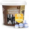 Produktbild: 80 x 2-Phasen Reinigungstabletten für Jura Kaffeevollautomaten - Reinigungsta...