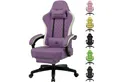 Produktbild: GTPLAYER Gaming-Stuhl Ergonomischer Gaming Sessel Schreibtischstuhl Kunstleder, Federsitzkissen, Verbindungsarmlehnen und Fußstütze 150KG