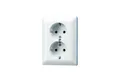 Produktbild: JUNG Steckdose Jung SCHUKO-Steckdose aws 16A 250V 2-fach AS 5020 U WW
