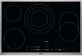 Produktbild: AEG HK854870XB Autarkes Glaskeramik Kochfeld, Edelstahl Rahmen, 76,6 cm breit, strahlenbeheizt, Sensor-Tasten
