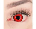 Produktbild: MeralenS Jahreslinsen rote 'Red Lunatic 17 mm' mini Sclera 1 Paar. Halloween & Cosplay