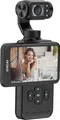 Produktbild: Ordro Pocket M5 3-Achsen-Gimbal-Kamera, 5K, für Vlogging und YouTube - Schwarz