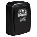 Produktbild: Burg-Wächter Schlüsseltresor mit 4-stelligem Zahlencode für außen und innen, Sicher, Wandmontage, Key Safe 30 SB, Schwarz