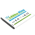 Produktbild: Akku-King Akku kompatibel mit Samsung EB595675LU - 3150mAh - für Galaxy Note 2 N7100, N7105, LTE - Li-Ion
