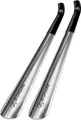 Produktbild: ZOMAKE 2x Schuhlöffel Metall Lang 42cm,Langer Schuhanzieher Edelstahl Horn Set