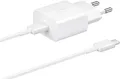 Produktbild: Samsung EP-T1510 Schnellladegerät mit USB-C-Kabel weiß EP-T1510XWEGEU