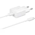 Produktbild: Samsung 15W USB-C Adapter mit USB-C Kabel 1m - Schnellladung - Weiß