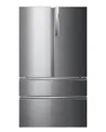 Produktbild: Haier French Door Kühl-Gefrierkombination I 100cm Breite I French Door Kühlschrank mit 750L XXL-Volumen, Eiswürfelspender & No Frost I Doppeltür Kühlschrank mit Gefrierfach I FD 100 SERIE 7 HB26FSSAAA