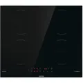 Produktbild: Gorenje Induktionskochfeld, Schwarz, Glas, 59x60x52 cm, Kindersicherung, Betriebskontrollleuchte, Restwärmeanzeige je Kochzone, Flächenbündiger Einbau, Timerfunktion, Küchen, Küchenelektrogeräte, Kochfelder, Induktionskochfelder