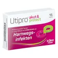 Produktbild: Utipro akut & protect Kapseln zur Kontrolle und Vorbeugung von Harnwegsinfekten, 15 St. Kapseln