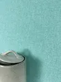Produktbild: Newroom Vliestapete, Türkis Tapete Uni Einfarbig - Unitapete Blau Modern Struktur für Wohnzimmer Schlafzimmer Flur, Unitapete, Leinen-Optik