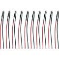 Produktbild: Tams Elektronik 81-30158-10-C LED mit Anschlussdrähten Blau, Transluzent 10 S (81-30158-10-C)