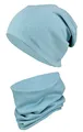 Produktbild: TupTam Mütze und Schal Kinder Set – Weiches Schal Mütze Set Kinder für Herbst und Winter, Farbe: Alt Mint, Größe: 52-56