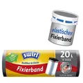 Produktbild: swirl® Müllbeutel Reißfest & Dicht 4695 20,0 l schwarz, 15 St.