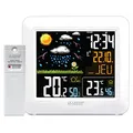 Produktbild: La Crosse Technology - WS6820 Funk-Wetterstation mit farbigem LCD-Display - Weiß