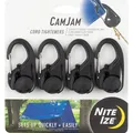Produktbild: Nite Ize CamJam Seilspanner mit Karabiner, 4er Pack