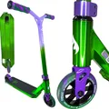 Produktbild: Chilli Pro Jumpstart S Kinder Stunt-Scooter H=71cm Park Tret Roller Grün / Lila