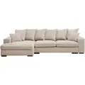 Produktbild: Kaiser Möbel Ecksofa, Creme, Holz, L-Form, 285x155 cm, Wohnzimmer, Sofas & Couches, Wohnlandschaften, Ecksofas