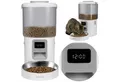 Produktbild: Peluvio Katzen-Futterautomat CRIPSY CAT, 4,5L Vorrat / LCD-Display / 4 Mahlz./Tag / Batterienotbetrieb