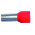 Produktbild: Isolierte Aderendhülse 1 mm² rot, Inhalt 100 Stück  Aderendhülse