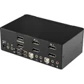 Produktbild: StarTech 2 Port Dual DisplayPort USB KVM Switch (SV231DPDDUA)