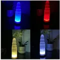 Produktbild: Landster LED Nachttischlampe Selenite Farbwechsel Lampe Turm lampe tischleuchte Kristall Tischlampe 30 cm