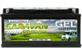 Produktbild: Electronicx Caravan Edition GEL Batterie 140AH 12V – Wohnmobil, Boot, Versorgungsbatterie