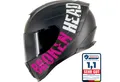Produktbild: Broken Head Motorradhelm BeProud Sport Pink (Mit schwarzem Visier), inklusive 2 Visieren
